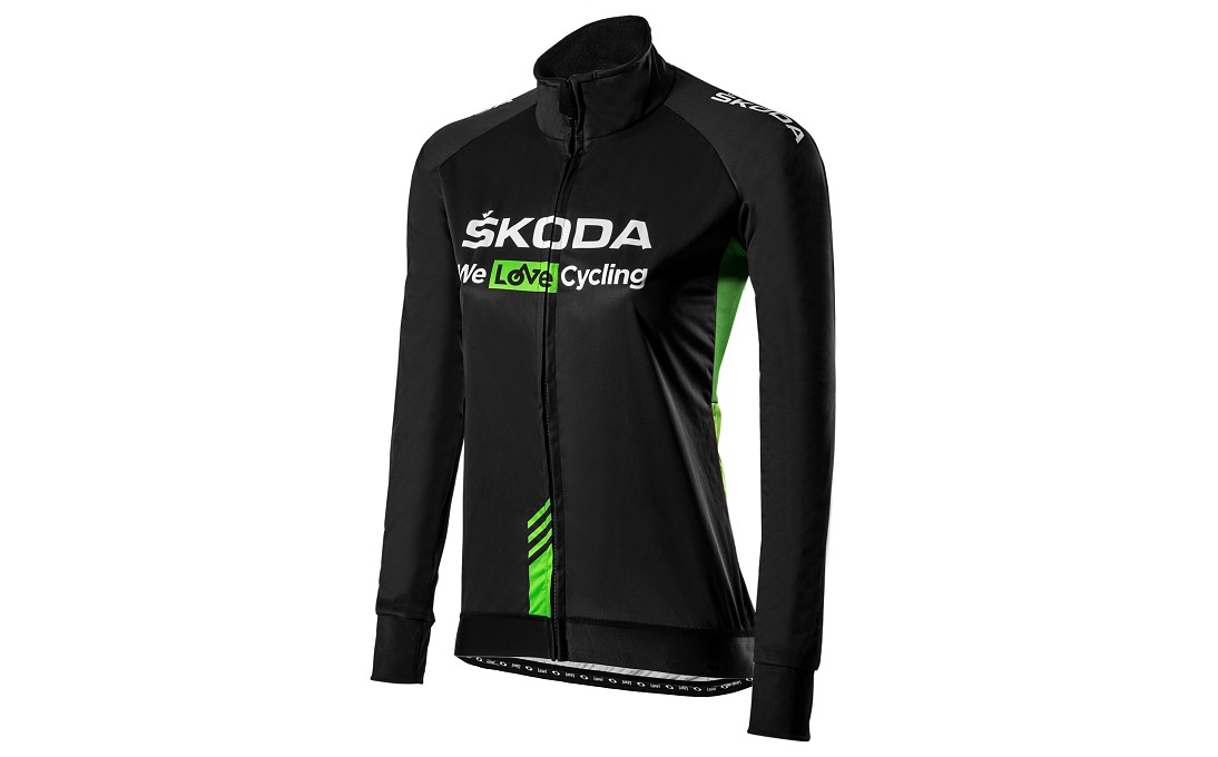 Škoda dámská cyklistická bunda černá XS