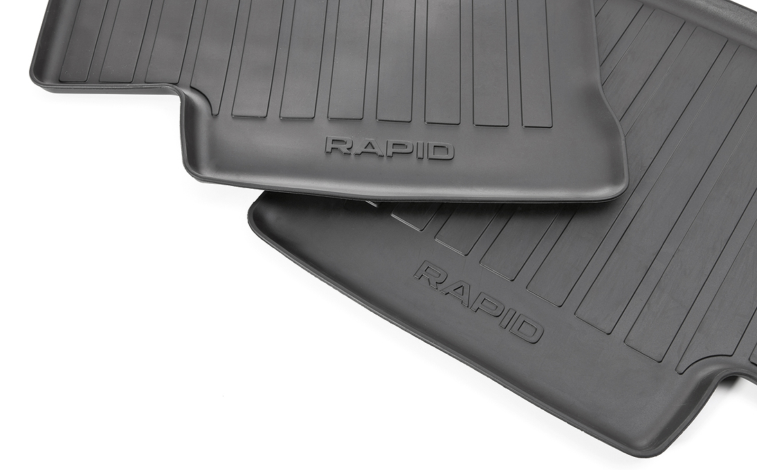 Koberce gumové Škoda Rapid 2012-2020