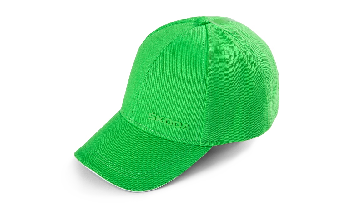 Škoda kšiltovka unisex zelená