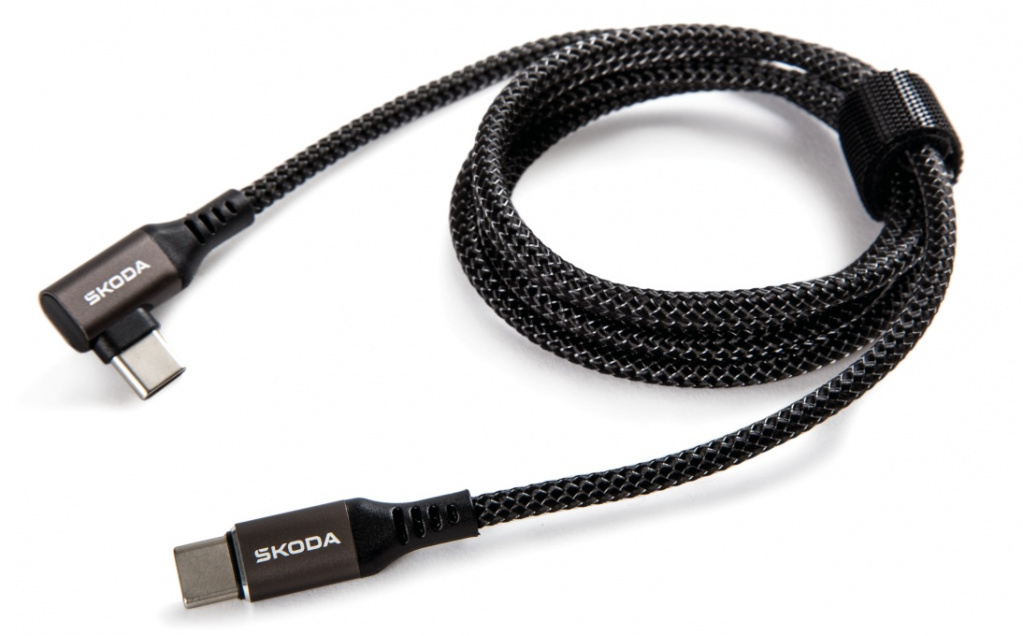 Škoda nabíjecí a datový kabel USB-C na USB-C