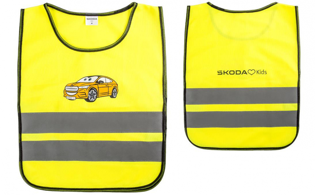 Škoda dětská reflexní vesta S