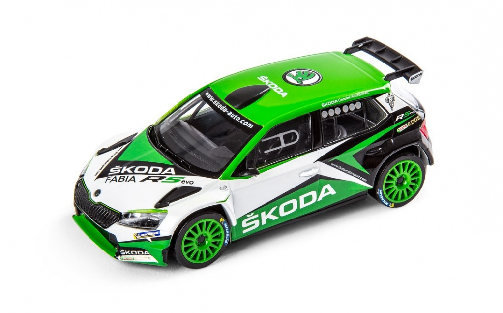 Škoda Fabia model R5 1:43
