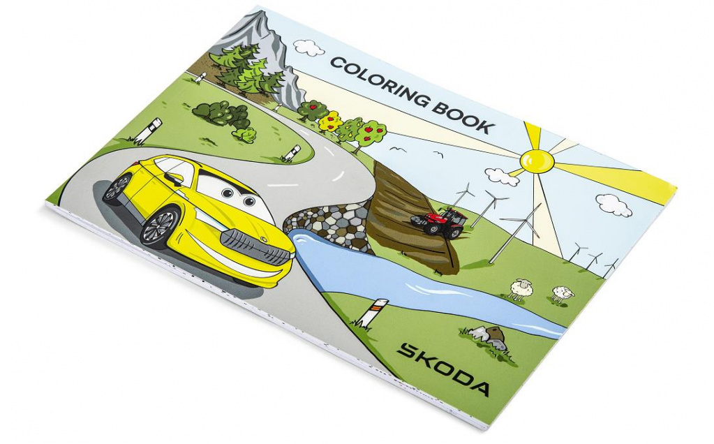 Škoda omalovánky